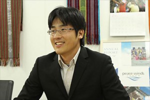 ピースウィンズ・ジャパン 東北事業責任者 角免