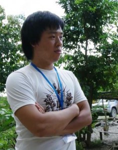 現地で奮闘するPWJ永井