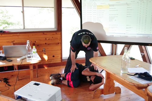 ピースウィンズ・ジャパンの捜索救助訓練 講義