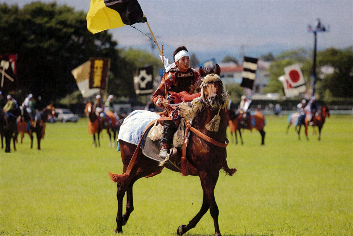 2013年野馬追の様子 相馬野馬追振興秋季競馬大会