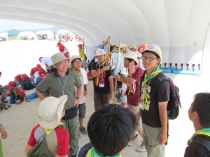 参加する子どもたち