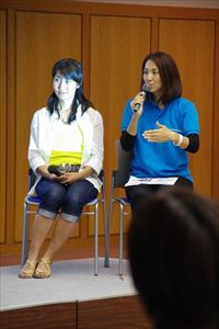 京子アルシャーさん ピースワンコ・ジャパンイベントにて