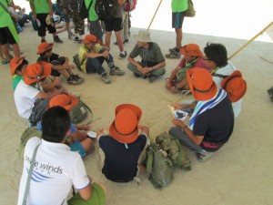 身近な防災について考えるワークショップ