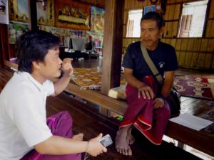 Takayar Village Leader and PWJ Staff