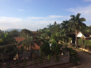 宿から見える風景