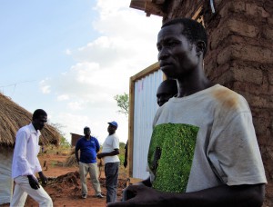 命からがら逃げてきた体験を語るジャマール