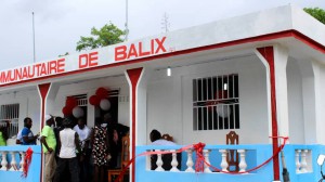 完成したコミュニティーセンター