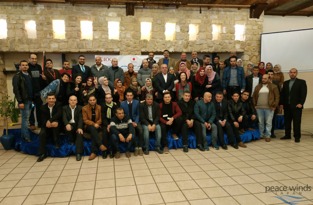 3ヶ所のCTTCのスタッフや関係者を集めたオリエンテーション・ワークショップの参加者